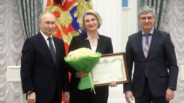 Вручение премий Президента молодым деятелям культуры и за произведения для детей