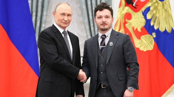 Вручение премий Президента молодым деятелям культуры и за произведения для детей