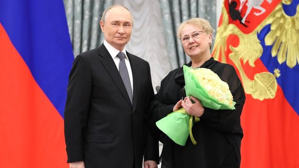 Вручение премий Президента молодым деятелям культуры и за произведения для детей